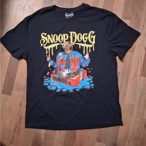 Dogg Supply by Snoop Dogg Logo Drip Graphic T-Shirt - Black
